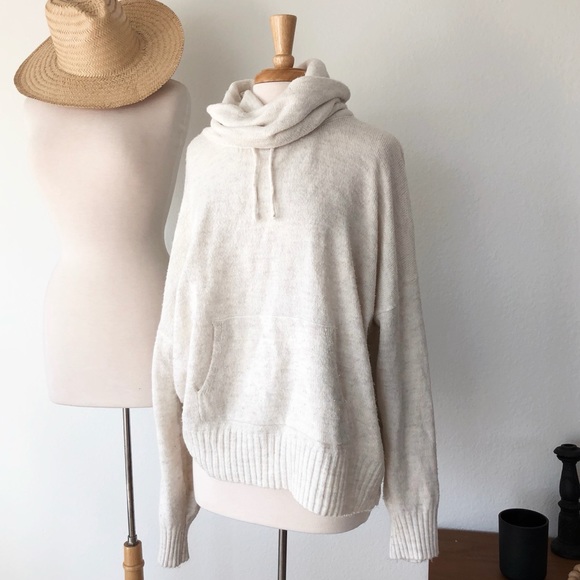 Sweaters - OVERSIZED DROP SLEEVE COWL NECK SWEATER